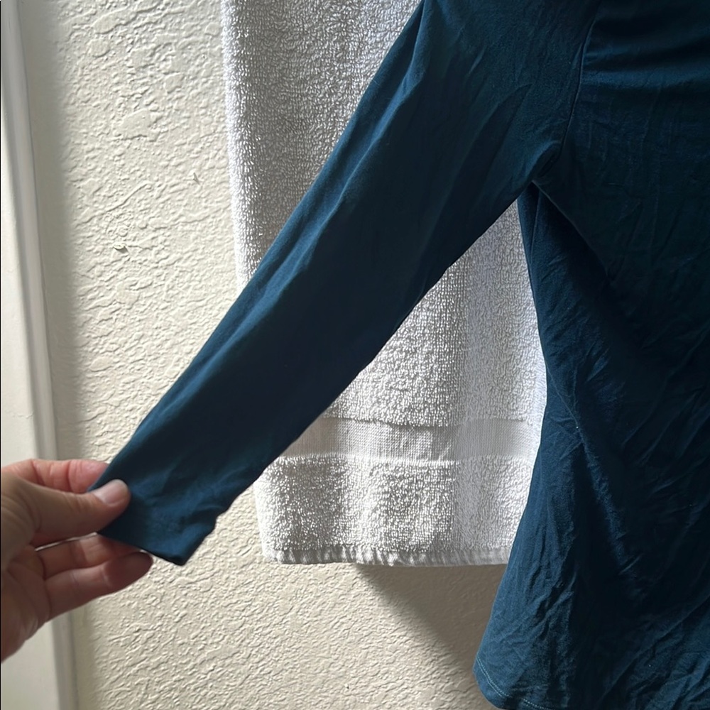Teal Wrap Top Boden - Picture 4 of 5
